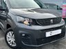 USED 2021 71 PEUGEOT PARTNER 1.5 BLUEHDI PROFESSIONAL PREMIUM L1 0d 101 BHP PANEL VAN+FACTORY FITTED BULKHEAD+LOAD THROUGH