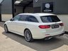 USED 2018 18 MERCEDES-BENZ E-CLASS 2.0 E 220 D AMG LINE PREMIUM 5d 192 BHP PREMIUM PACK, DIAMOND WHITE