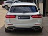 USED 2018 18 MERCEDES-BENZ E-CLASS 2.0 E 220 D AMG LINE PREMIUM 5d 192 BHP PREMIUM PACK, DIAMOND WHITE