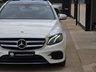 USED 2018 18 MERCEDES-BENZ E-CLASS 2.0 E 220 D AMG LINE PREMIUM 5d 192 BHP PREMIUM PACK, DIAMOND WHITE