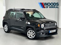 USED 2015 65 JEEP RENEGADE 1.6 M-JET LONGITUDE 5d 118 BHP SAT NAV+BLUETOOTH+17"ALLOYS