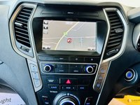 USED 2017 66 HYUNDAI SANTA FE 2.2 CRDI WIGGINS EDITION BLUE DRIVE 5d 197 BHP SUNROOF REVCAM SATNAV