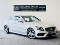 USED 2016 66 MERCEDES-BENZ C-CLASS 2.1 C250 D AMG LINE 4d 204 BHP SATNAV DAB HEATED SEATS