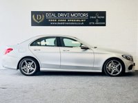 USED 2016 66 MERCEDES-BENZ C-CLASS 2.1 C250 D AMG LINE 4d 204 BHP SATNAV DAB HEATED SEATS