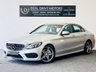 USED 2016 66 MERCEDES-BENZ C-CLASS 2.1 C250 D AMG LINE 4d 204 BHP SATNAV DAB HEATED SEATS