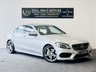 USED 2016 66 MERCEDES-BENZ C-CLASS 2.1 C250 D AMG LINE 4d 204 BHP SATNAV DAB HEATED SEATS