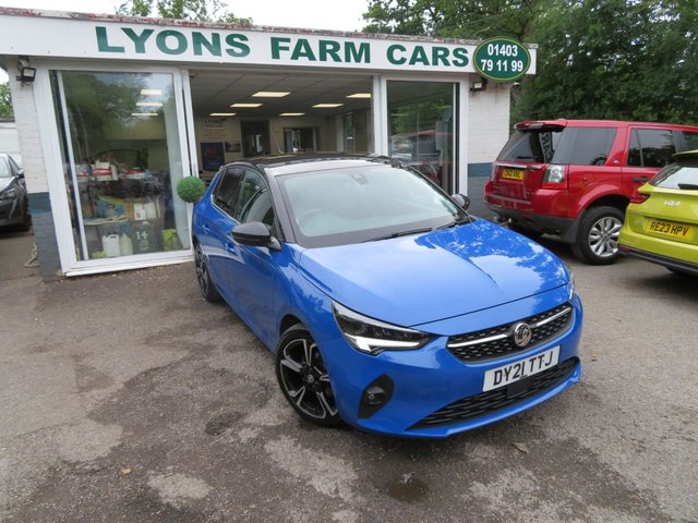 2021 21 Vauxhall Corsa 1.2 ELITE NAV PREMIUM 5d 100 BHP AUTOMATIC