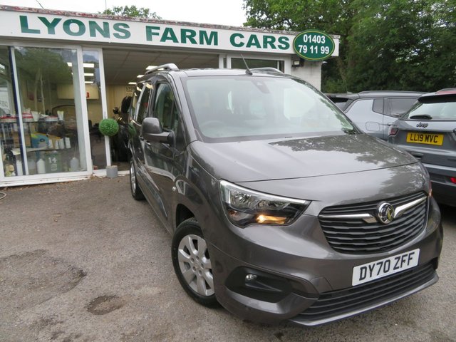 2020 70 Vauxhall Combo Life 1.5 ENERGY S/S 5d 101 BHP 7 SEATER