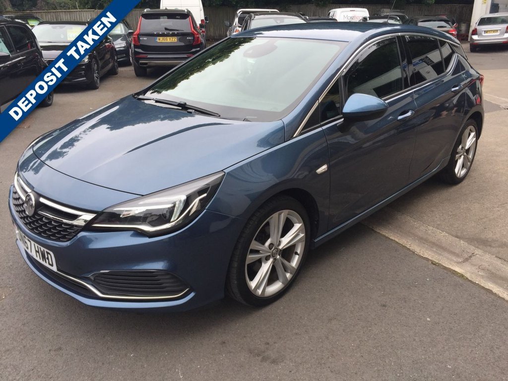 USED 2017 67 VAUXHALL ASTRA 1.4 SRI VX-LINE 5d 148 BHP 2 OWNER CAR