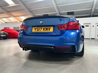 USED 2017 17 BMW 4 SERIES 2.0 420D M SPORT 2d 188 BHP &pound;4835 EXTRAS + 19" ALLOYS