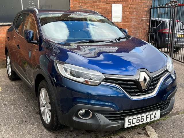 2016 66 Renault Kadjar 1.5 DYNAMIQUE NAV DCI 5d 110 BHP
