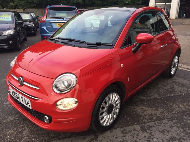 2016 66 Fiat 500 1.2 LOUNGE 3d 69 BHP