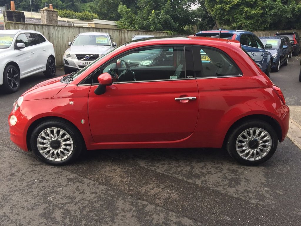 USED 2016 66 FIAT 500 1.2 LOUNGE 3d 69 BHP &pound;20 PER YEAR ROAD TAX