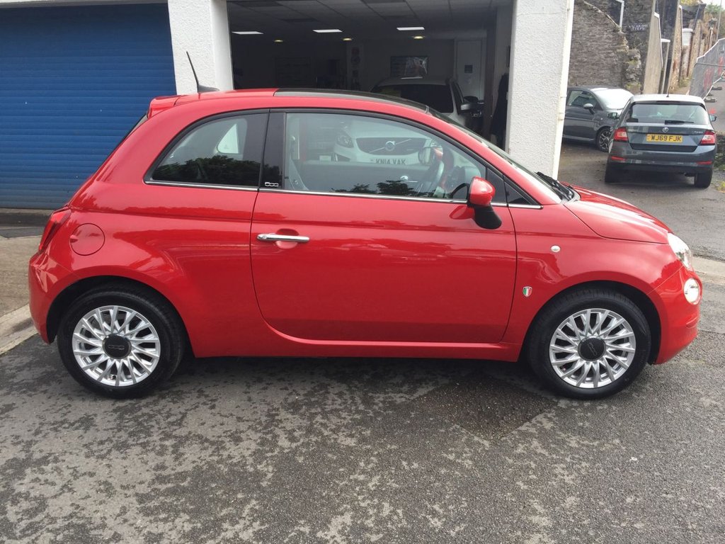 USED 2016 66 FIAT 500 1.2 LOUNGE 3d 69 BHP &pound;20 PER YEAR ROAD TAX