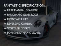 USED 2022 22 PORSCHE 911 3.0 CARRERA GTS 2d 474 BHP GLASS SUNROOF - 7 SPEED MANUAL - LED HEADLIGHTS - PORSCHE WARRANTY - CARBON MIRRORS - CARBON TRIM -
