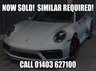 USED 2022 22 PORSCHE 911 3.0 CARRERA GTS 2d 474 BHP GLASS SUNROOF - 7 SPEED MANUAL - LED HEADLIGHTS - PORSCHE WARRANTY - CARBON MIRRORS - CARBON TRIM -