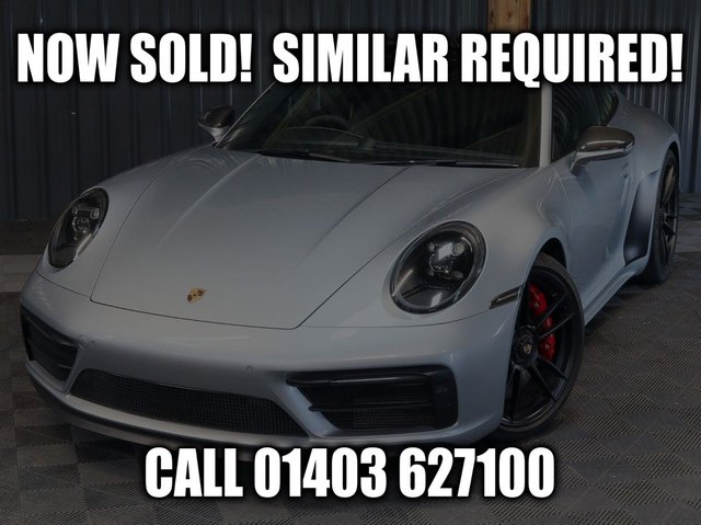 2022 22 Porsche 911 3.0 CARRERA GTS 2d 474 BHP