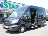 USED 2015 65 FORD TRANSIT 460 2.2 TDCI 155 BHP XLWB 17 SEATER  ( AIR CON / SAT NAV ! ) AIR CON | SAT NAV | 17 SEATS | L4 X-LONG | EURO 6