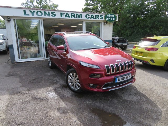 2018 18 Jeep Cherokee 2.2 M-JET II OVERLAND ADI 5d 197 BHP AUTOMATIC FOUR WHEEL DRIVE