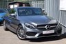USED 2017 17 MERCEDES-BENZ C-CLASS 2.1 C 250 D AMG LINE PREMIUM PLUS 2d 201 BHP PAN ROOF - BURMESTER - 19"