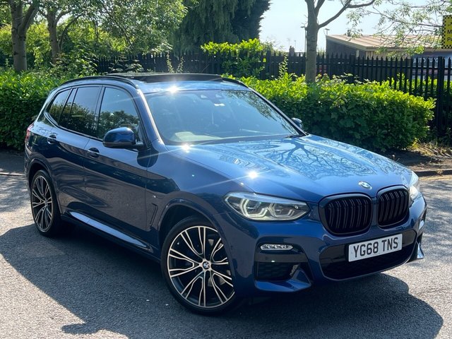 2019 68 BMW X3 3.0 XDRIVE30D M SPORT 5d 261 BHP