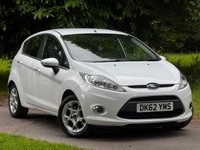 USED 2012 62 FORD FIESTA 1.2 ZETEC 5d 81 BHP 