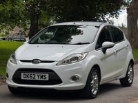 USED 2012 62 FORD FIESTA 1.2 ZETEC 5d 81 BHP 
