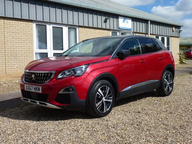 2017 67 Peugeot 3008 1.6 BLUEHDI S/S ALLURE 5d 120 BHP