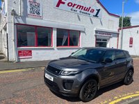 USED 2015 65 LAND ROVER RANGE ROVER EVOQUE 2.0 TD4 HSE DYNAMIC 5d 177 BHP A TRULY BEAUTIFUL EXAMPLE FINISHED IN METALLIC GREY PAINT+DIESEL+AUTOMATIC+ONLY 2 FORMER KEEPERS+SERVICE HISTORY+ULEZ COMPLIANT+REAR VIEW CAMERA+POWER TAILGATE+PRIVACY GLASS+CRUISE CONTROL+HEATED SEATS+PREMIUM SOUND+FULL LEATHER INTERIOR+SATELLITE NAVIGATION+PARK ASSIST+CLIMATE CONTROL+20 INCH ALLOY WHEELS+BLUETOOTH PREP+READY TO DRIVE AWAY TODAY+FULL RANGE OF FINANCE OPTIONS AVAILABLE+CALL NOW TO ARRANGE A VIEWING!!!!!!!!!!!!!!!!!!!!!!