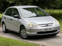 USED 2002 52 HONDA CIVIC 1.4 VISION S 5d 88 BHP 