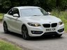 USED 2015 65 BMW 2 SERIES 1.5 218I SPORT 2d 134 BHP 