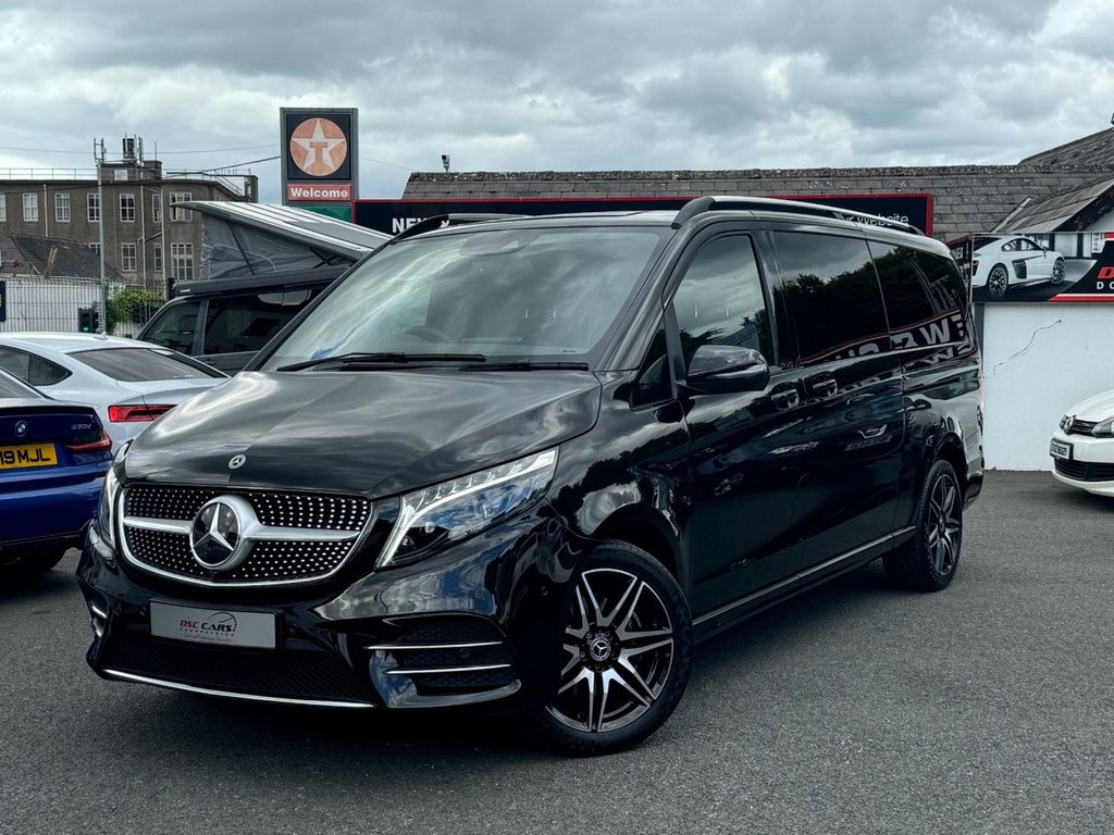 USED 2023 73 MERCEDES-BENZ V-CLASS 2.0 V 300 D AMG LINE XL 5d 236 BHP VAT Qualifying