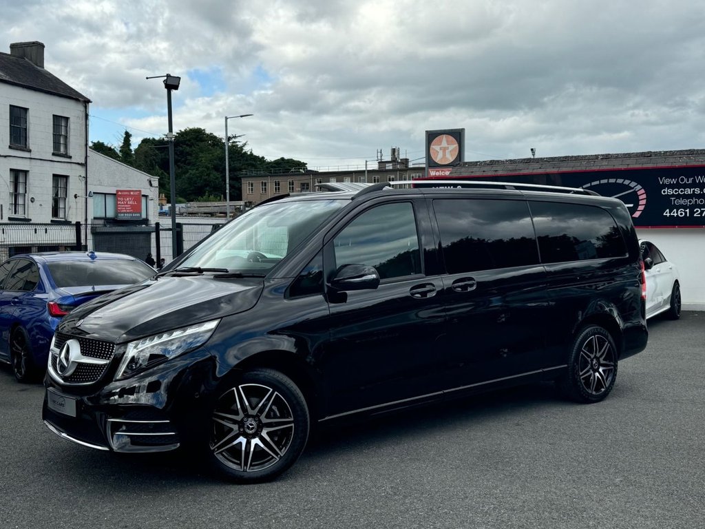 USED 2023 73 MERCEDES-BENZ V-CLASS 2.0 V 300 D AMG LINE XL 5d 236 BHP VAT Qualifying