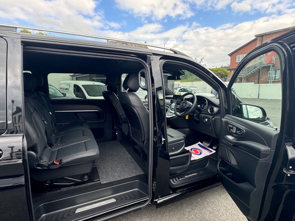 USED 2023 73 MERCEDES-BENZ V-CLASS 2.0 V 300 D AMG LINE XL 5d 236 BHP VAT Qualifying