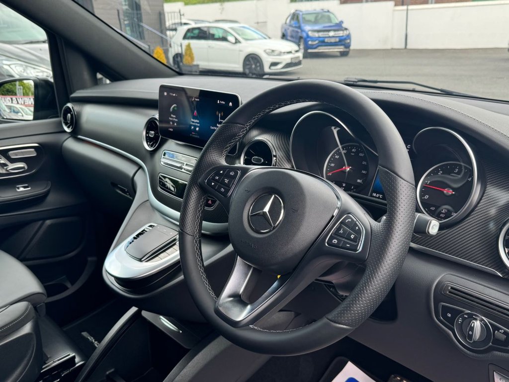 USED 2023 73 MERCEDES-BENZ V-CLASS 2.0 V 300 D AMG LINE XL 5d 236 BHP VAT Qualifying