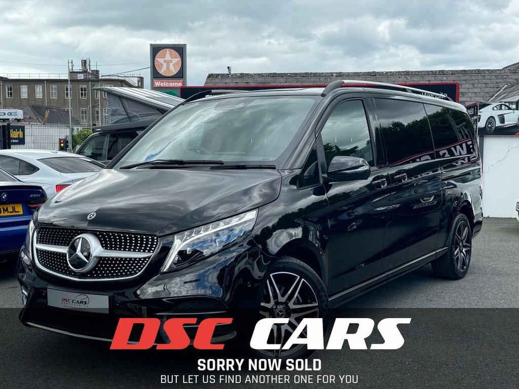 USED 2023 73 MERCEDES-BENZ V-CLASS 2.0 V 300 D AMG LINE XL 5d 236 BHP VAT Qualifying