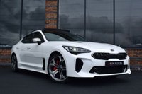 USED 2017 17 KIA STINGER 3.3 GT S ISG 5d 365 BHP PEARL WHITE / RARE 3.3 GTS