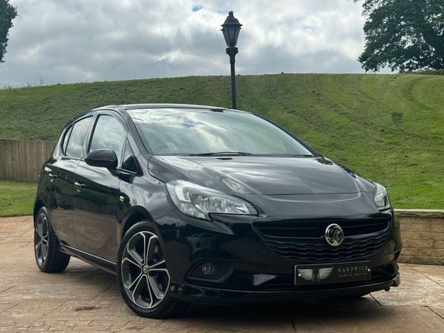 2017 67 Vauxhall Corsa 1.4 BLACK EDITION S/S 5d 148 BHP