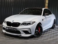 USED 2019 19 BMW M2 3.0 M2 COMPETITION 2d 405 BHP HUGE FACTORY SPEC PLUS LOADS OF M SPORT UPGRADES - M SPORT SUSPENSION - M SPORT BRAKES - M SPORT STEERING WHEEL WITH LEDS - MILTEK EXHAUST - CS WHEELS WITH CUP 2 TYRES - CS CARBON SPLITTER AND DIFFUSER - PLUS FULL BMW HISTORY