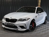 USED 2019 19 BMW M2 3.0 M2 COMPETITION 2d 405 BHP HUGE FACTORY SPEC PLUS LOADS OF M SPORT UPGRADES - M SPORT SUSPENSION - M SPORT BRAKES - M SPORT STEERING WHEEL WITH LEDS - MILTEK EXHAUST - CS WHEELS WITH CUP 2 TYRES - CS CARBON SPLITTER AND DIFFUSER - PLUS FULL BMW HISTORY