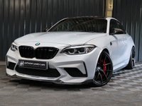 USED 2019 19 BMW M2 3.0 M2 COMPETITION 2d 405 BHP HUGE FACTORY SPEC PLUS LOADS OF M SPORT UPGRADES - M SPORT SUSPENSION - M SPORT BRAKES - M SPORT STEERING WHEEL WITH LEDS - MILTEK EXHAUST - CS WHEELS WITH CUP 2 TYRES - CS CARBON SPLITTER AND DIFFUSER - PLUS FULL BMW HISTORY
