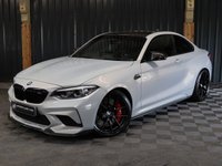USED 2019 19 BMW M2 3.0 M2 COMPETITION 2d 405 BHP HUGE FACTORY SPEC PLUS LOADS OF M SPORT UPGRADES - M SPORT SUSPENSION - M SPORT BRAKES - M SPORT STEERING WHEEL WITH LEDS - MILTEK EXHAUST - CS WHEELS WITH CUP 2 TYRES - CS CARBON SPLITTER AND DIFFUSER - PLUS FULL BMW HISTORY