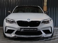 USED 2019 19 BMW M2 3.0 M2 COMPETITION 2d 405 BHP HUGE FACTORY SPEC PLUS LOADS OF M SPORT UPGRADES - M SPORT SUSPENSION - M SPORT BRAKES - M SPORT STEERING WHEEL WITH LEDS - MILTEK EXHAUST - CS WHEELS WITH CUP 2 TYRES - CS CARBON SPLITTER AND DIFFUSER - PLUS FULL BMW HISTORY