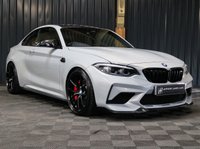 USED 2019 19 BMW M2 3.0 M2 COMPETITION 2d 405 BHP HUGE FACTORY SPEC PLUS LOADS OF M SPORT UPGRADES - M SPORT SUSPENSION - M SPORT BRAKES - M SPORT STEERING WHEEL WITH LEDS - MILTEK EXHAUST - CS WHEELS WITH CUP 2 TYRES - CS CARBON SPLITTER AND DIFFUSER - PLUS FULL BMW HISTORY