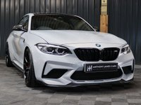 USED 2019 19 BMW M2 3.0 M2 COMPETITION 2d 405 BHP HUGE FACTORY SPEC PLUS LOADS OF M SPORT UPGRADES - M SPORT SUSPENSION - M SPORT BRAKES - M SPORT STEERING WHEEL WITH LEDS - MILTEK EXHAUST - CS WHEELS WITH CUP 2 TYRES - CS CARBON SPLITTER AND DIFFUSER - PLUS FULL BMW HISTORY