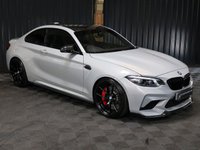USED 2019 19 BMW M2 3.0 M2 COMPETITION 2d 405 BHP HUGE FACTORY SPEC PLUS LOADS OF M SPORT UPGRADES - M SPORT SUSPENSION - M SPORT BRAKES - M SPORT STEERING WHEEL WITH LEDS - MILTEK EXHAUST - CS WHEELS WITH CUP 2 TYRES - CS CARBON SPLITTER AND DIFFUSER - PLUS FULL BMW HISTORY