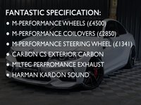 USED 2019 19 BMW M2 3.0 M2 COMPETITION 2d 405 BHP HUGE FACTORY SPEC PLUS LOADS OF M SPORT UPGRADES - M SPORT SUSPENSION - M SPORT BRAKES - M SPORT STEERING WHEEL WITH LEDS - MILTEK EXHAUST - CS WHEELS WITH CUP 2 TYRES - CS CARBON SPLITTER AND DIFFUSER - PLUS FULL BMW HISTORY