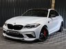 USED 2019 19 BMW M2 3.0 M2 COMPETITION 2d 405 BHP HUGE FACTORY SPEC PLUS LOADS OF M SPORT UPGRADES - M SPORT SUSPENSION - M SPORT BRAKES - M SPORT STEERING WHEEL WITH LEDS - MILTEK EXHAUST - CS WHEELS WITH CUP 2 TYRES - CS CARBON SPLITTER AND DIFFUSER - PLUS FULL BMW HISTORY