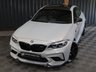USED 2019 19 BMW M2 3.0 M2 COMPETITION 2d 405 BHP HUGE FACTORY SPEC PLUS LOADS OF M SPORT UPGRADES - M SPORT SUSPENSION - M SPORT BRAKES - M SPORT STEERING WHEEL WITH LEDS - MILTEK EXHAUST - CS WHEELS WITH CUP 2 TYRES - CS CARBON SPLITTER AND DIFFUSER - PLUS FULL BMW HISTORY