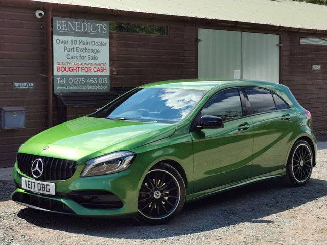 2017 17 Mercedes-Benz A-Class 1.6 A 200 AMG LINE PREMIUM 5d 154 BHP